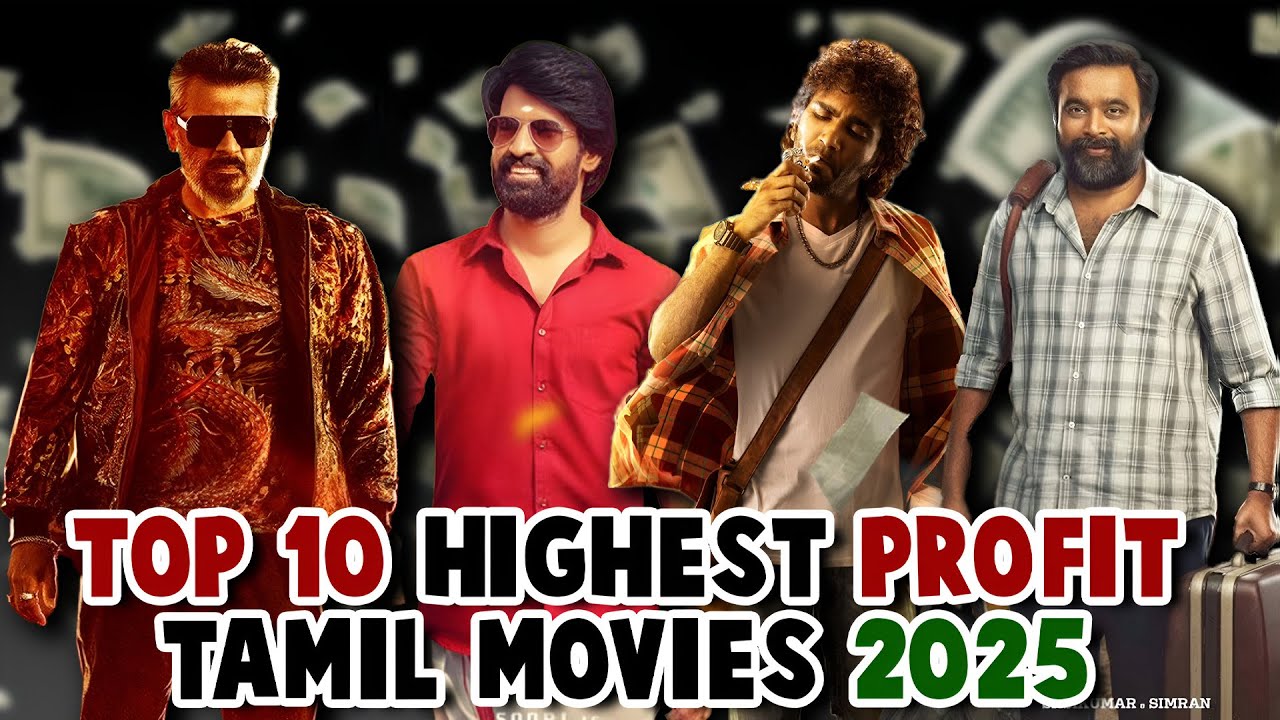 Top 10 Highest Profit Tamil Movies of 2025 | Box Office Blockbusters