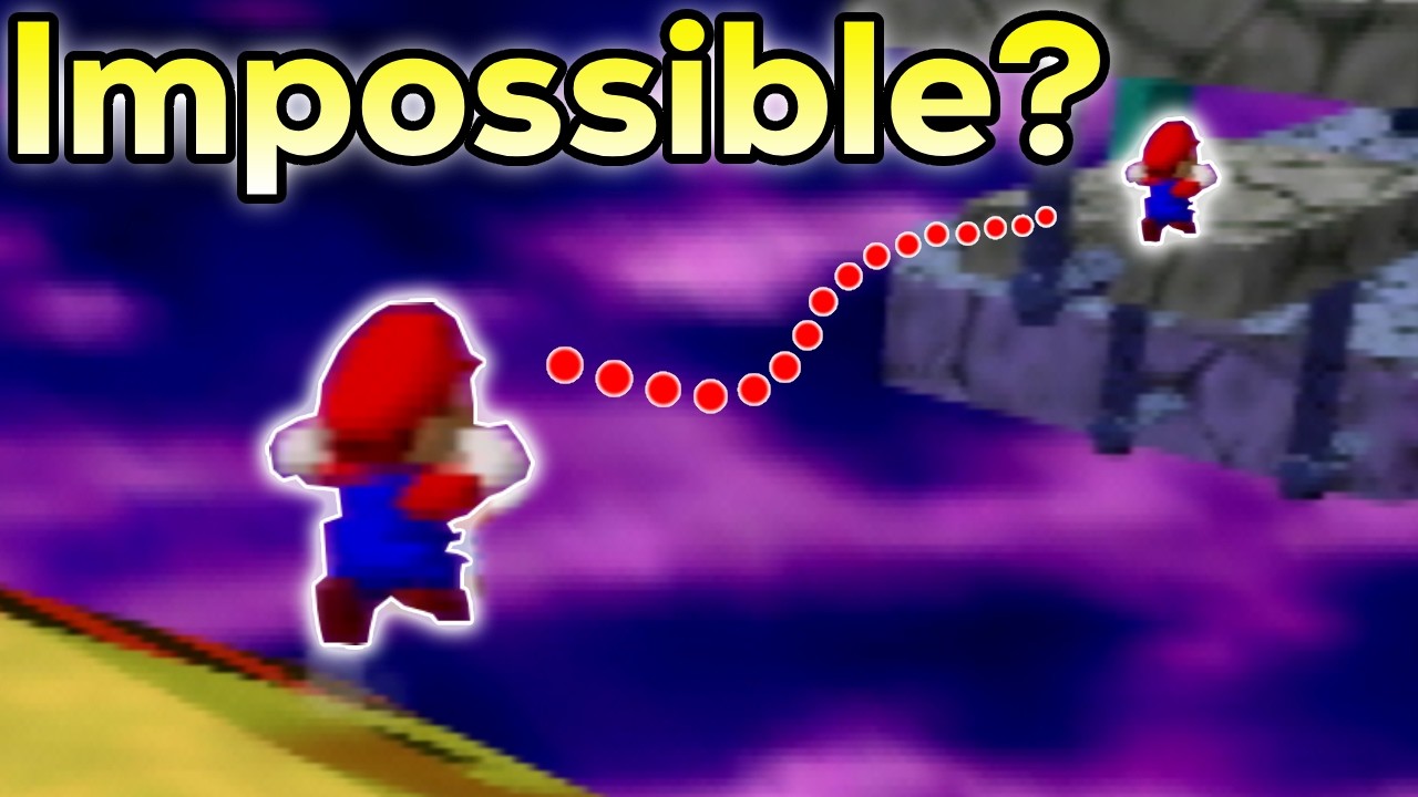 Как спидранеры прошли последний уровень Super Mario 64
