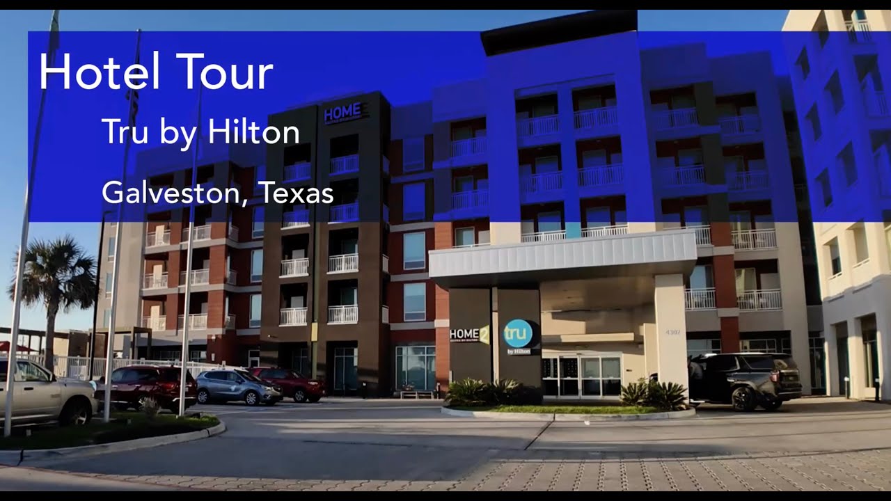 Great Pre/Post Galveston cruise hotel - Tru by Hilton hotel in Galveston, Texas