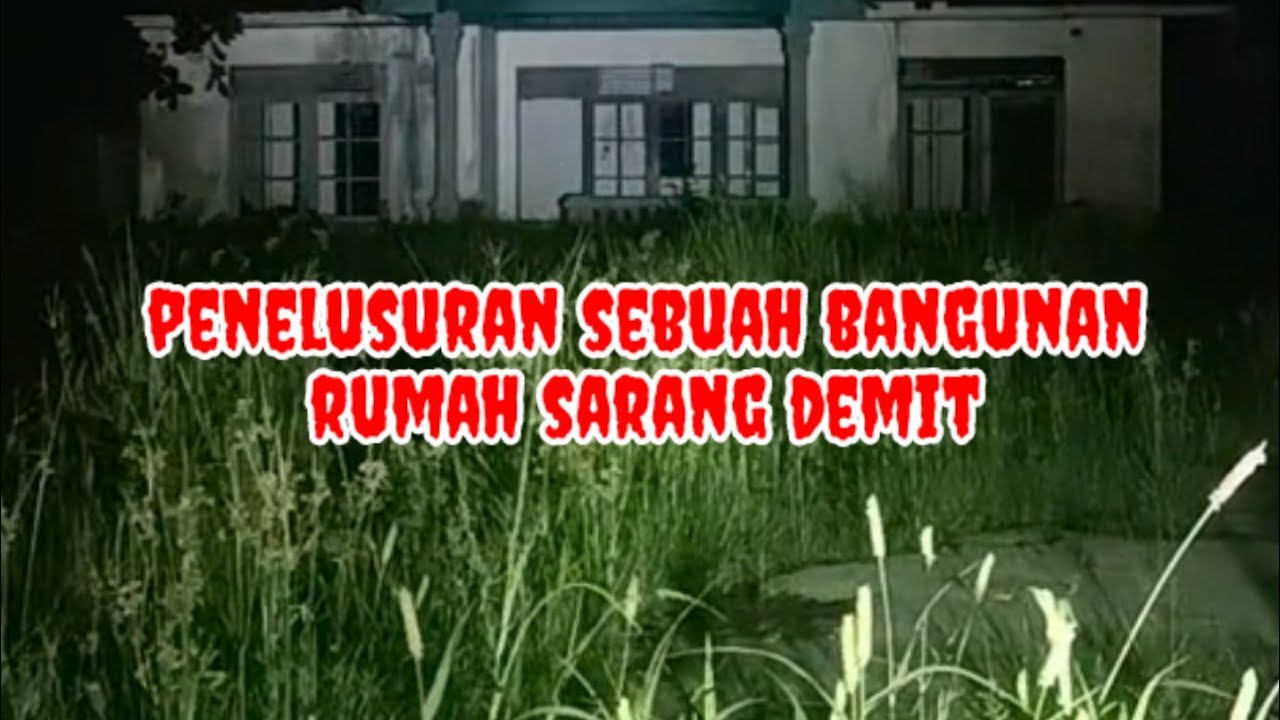 RUMAH KOSONG SARANG DEMIT KETAPANG SAMPIT 