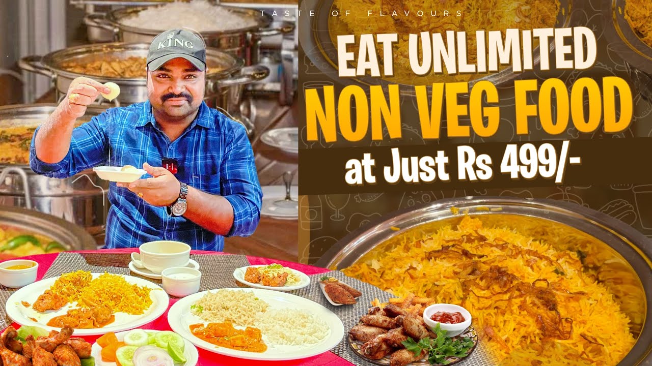 499/- Rs Unlimited Non-Veg Buffet in Vizag || Vizag Best Place For Lunch || Unlimited Food