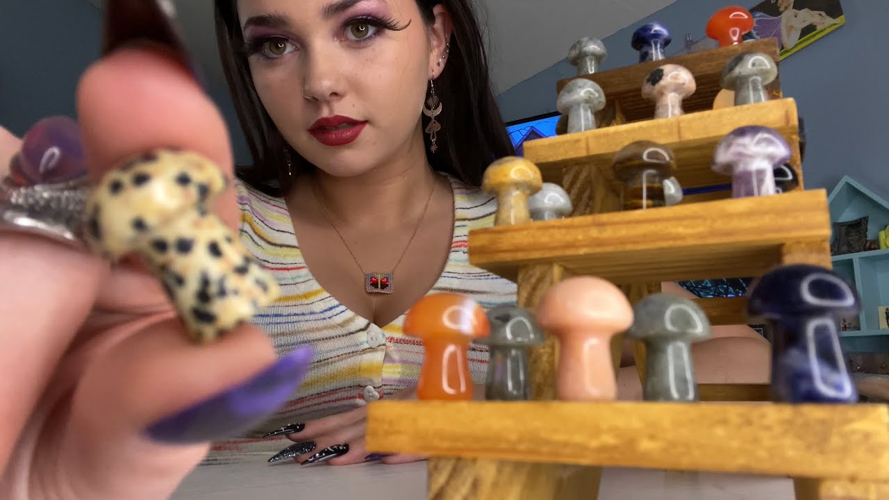 counting mushroom minerals, Marie.