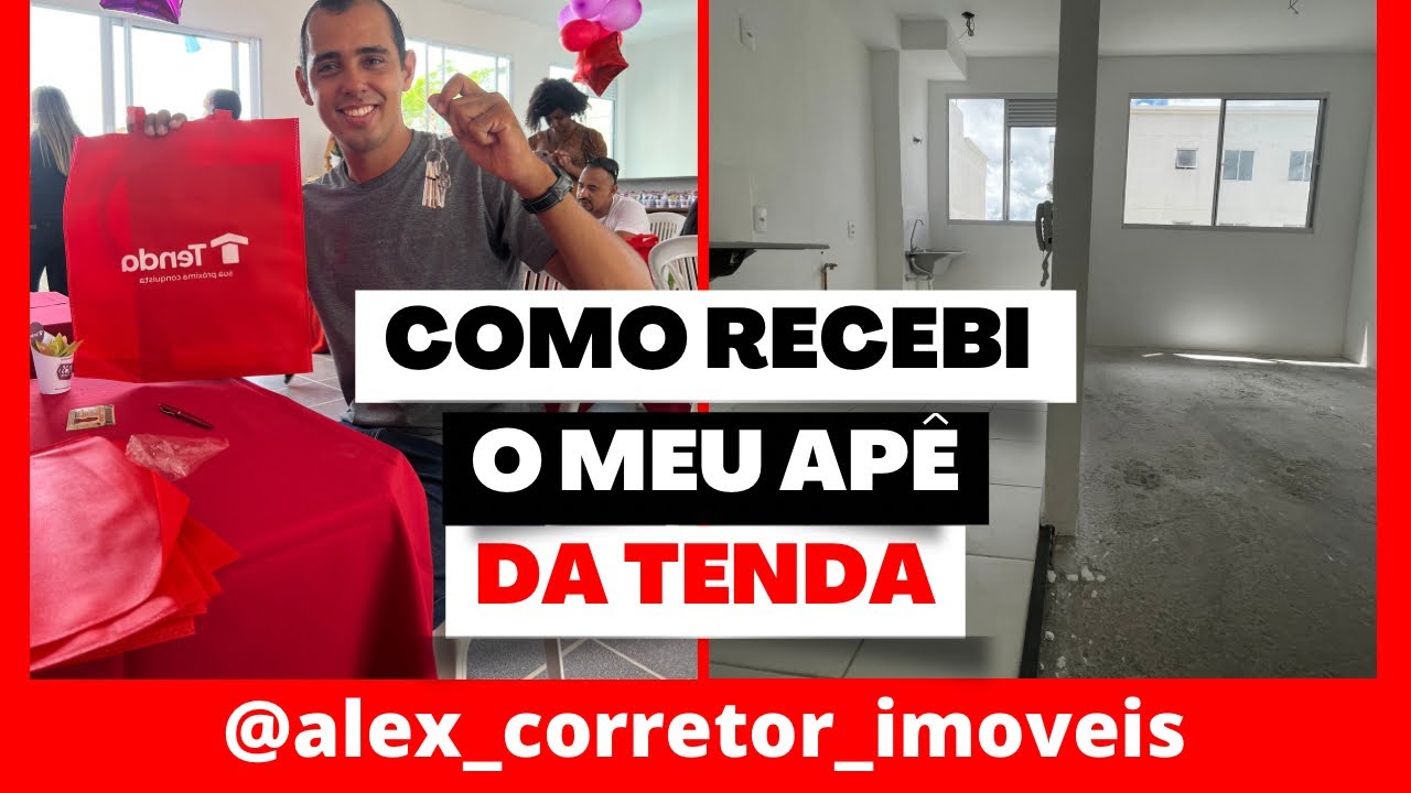 CONSTRUTORA TENDA - como é entregue os apartamentos