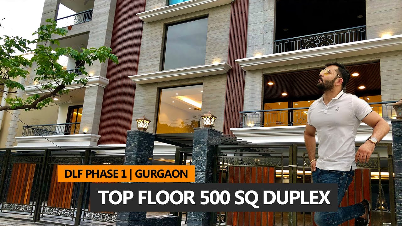 DLF Phase 1 Builder floor | 500 Sq. Yards | Breathtaking View | Terrace Garden  | Luxury in Gurgaon