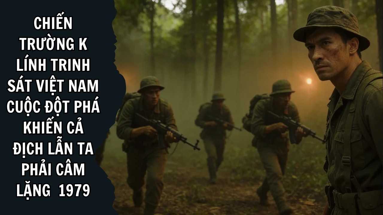 LÍNH TRINH SÁT Việt nam   CUỘC ĐỘT PHÁ Khién Cả Địch Lẫn Ta Phải Câm Lặng  1979 #chiếntrườngk