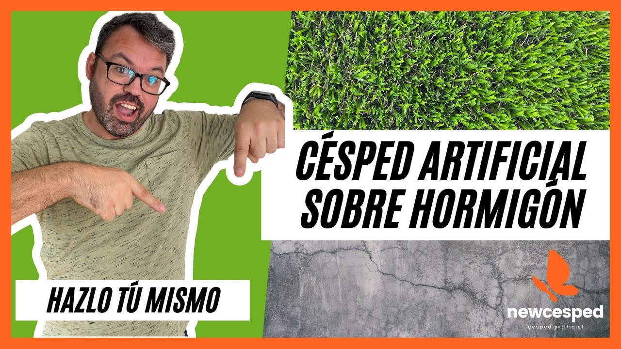 Cómo colocar Césped Artificial sobre Hormigón - Paso a Paso