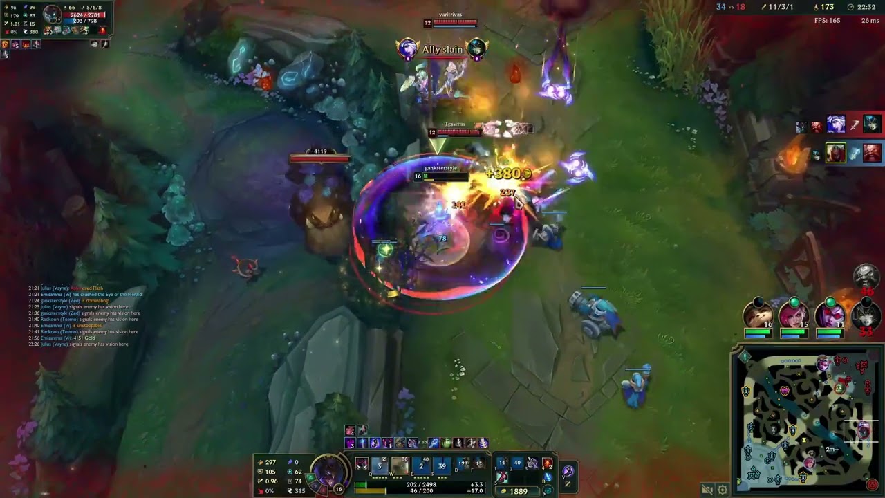 zed vs ekko