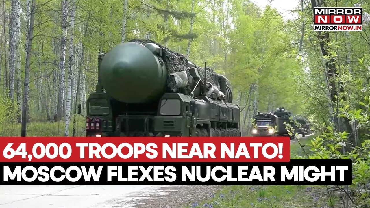 Russia-NATO Crisis Deepens As Putin Launches Massive Nuclear Exercises In Belarus | Watch