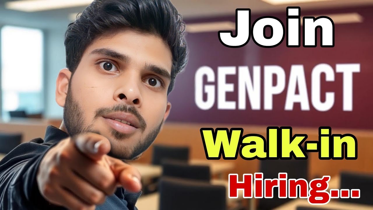 Mega Walk-in Drive in Genpact 😍 | Work from Home jobs | Jobs | Genpact Company | The Ravi Vlogs
