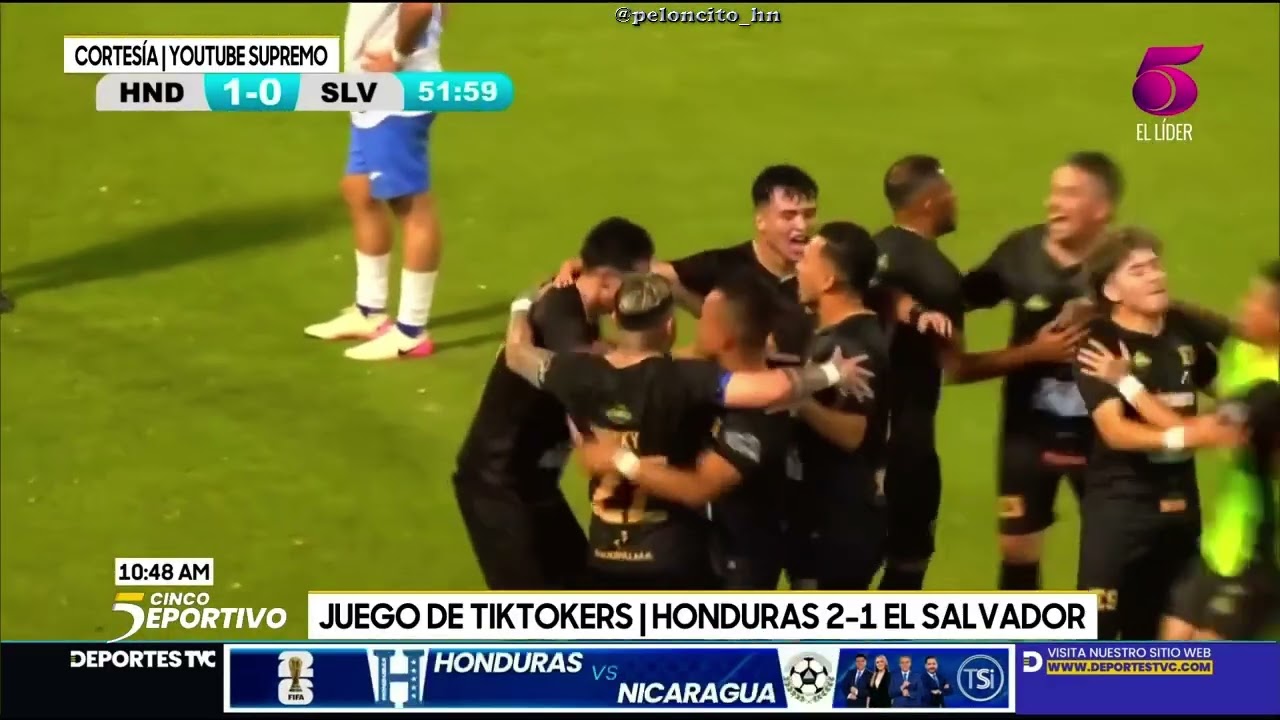 Honduras vs Brasil Creadores de Contenido - Canal 5 Lo va Transmitir Dise Salvador Nasrralla