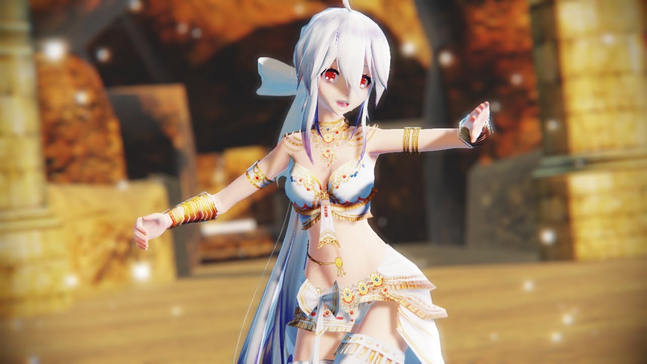[MMD] Haku [六兆年と一夜物語 / Six Trillion Years and One Night Story] [4K] [Remake]
