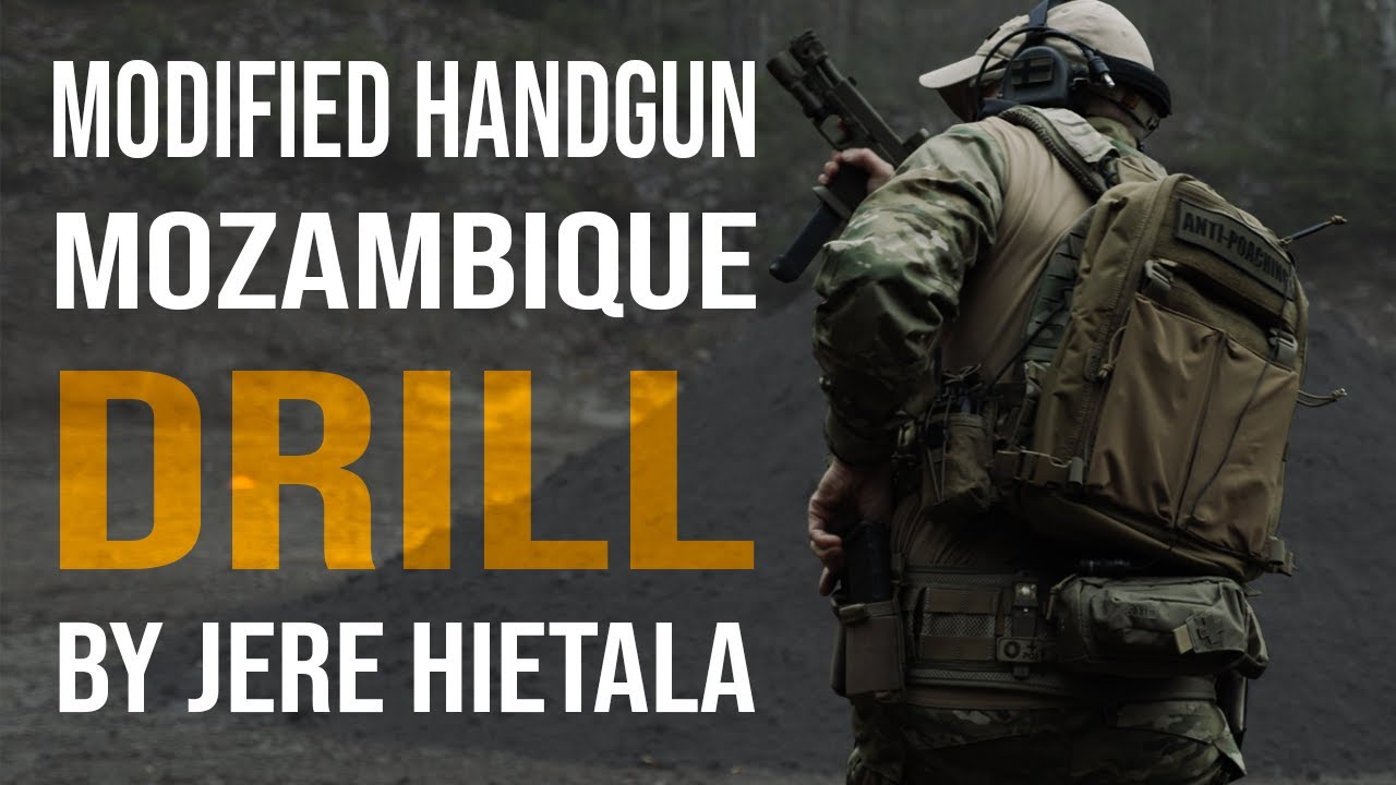 Modified handgun Mozambique drill