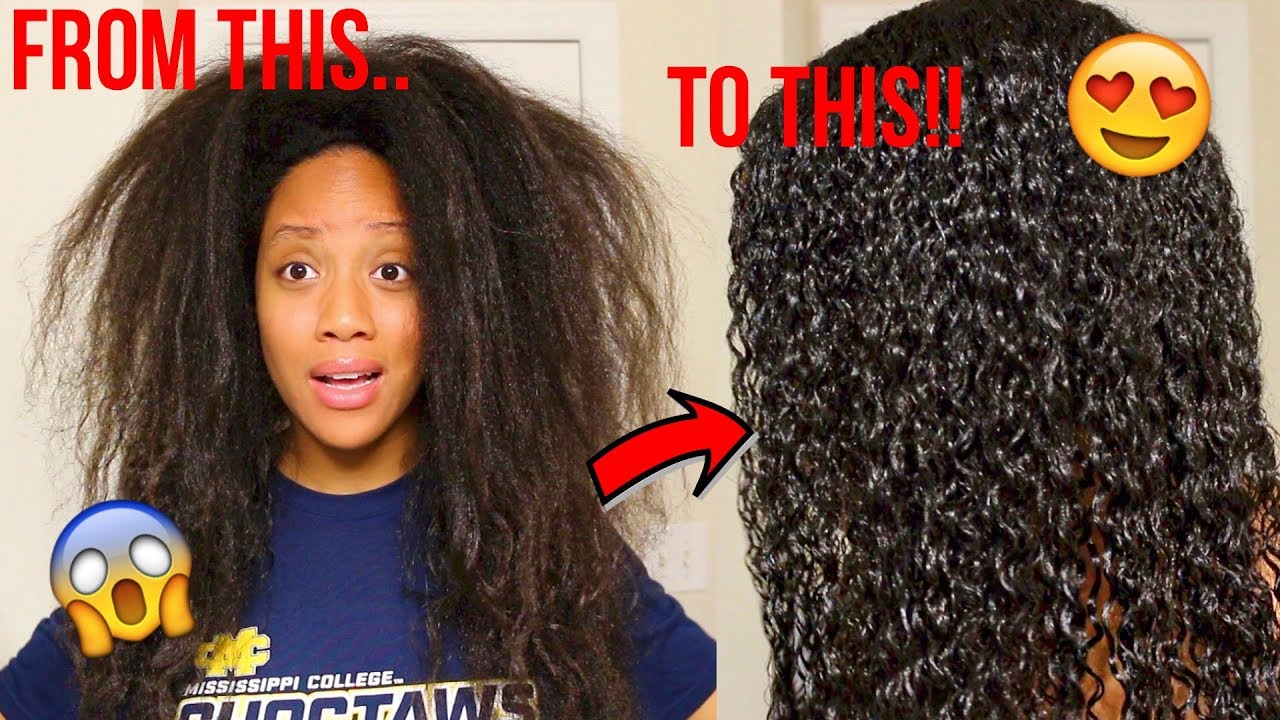 FINGER DETANGLE DRY, MATTED NATURAL HAIR | NO BREAKAGE | PowerInYourCurl