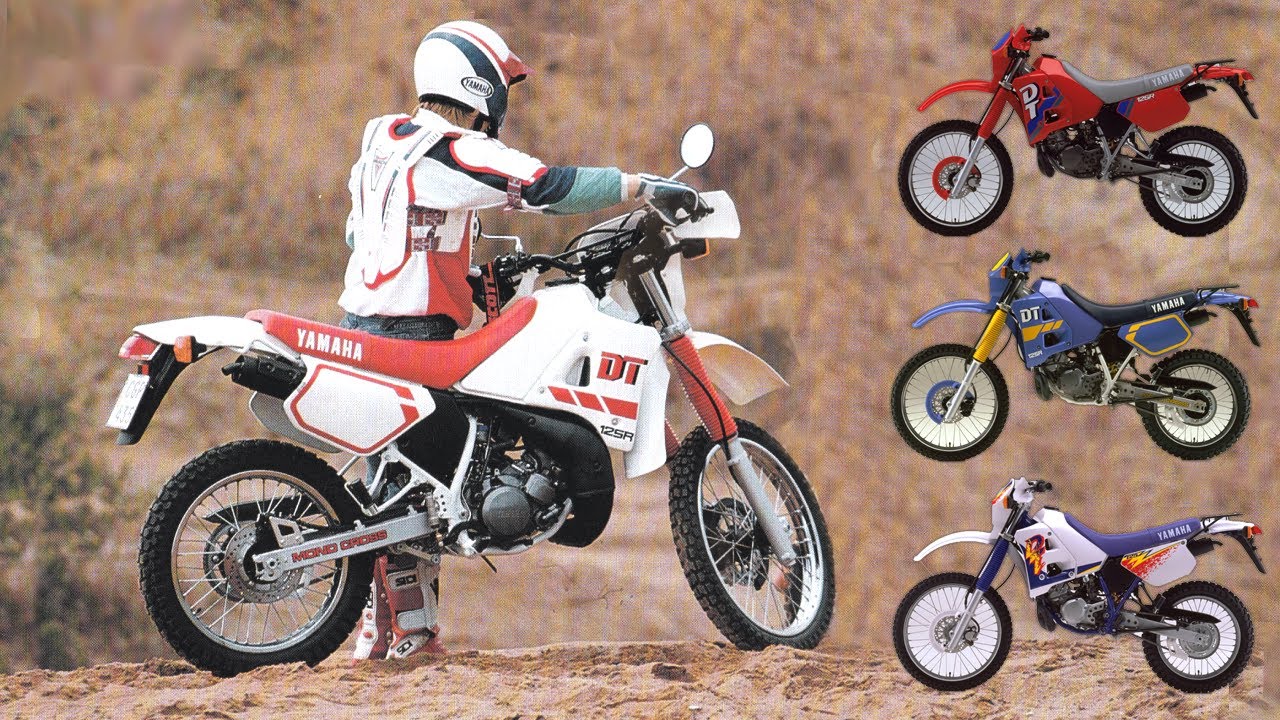 Every Yamaha DT125R Model Colour Scheme 1988-2002