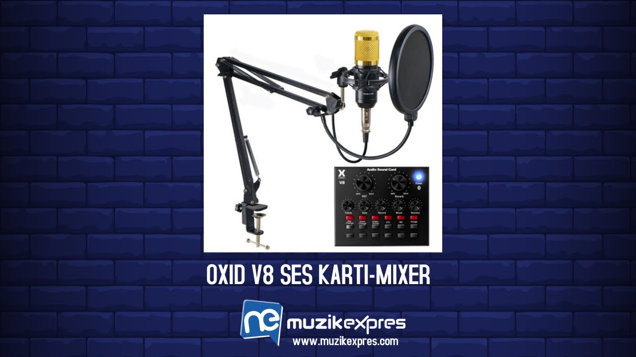 OXID V8 SES KARTI-MİXER (SET) İNCELEME