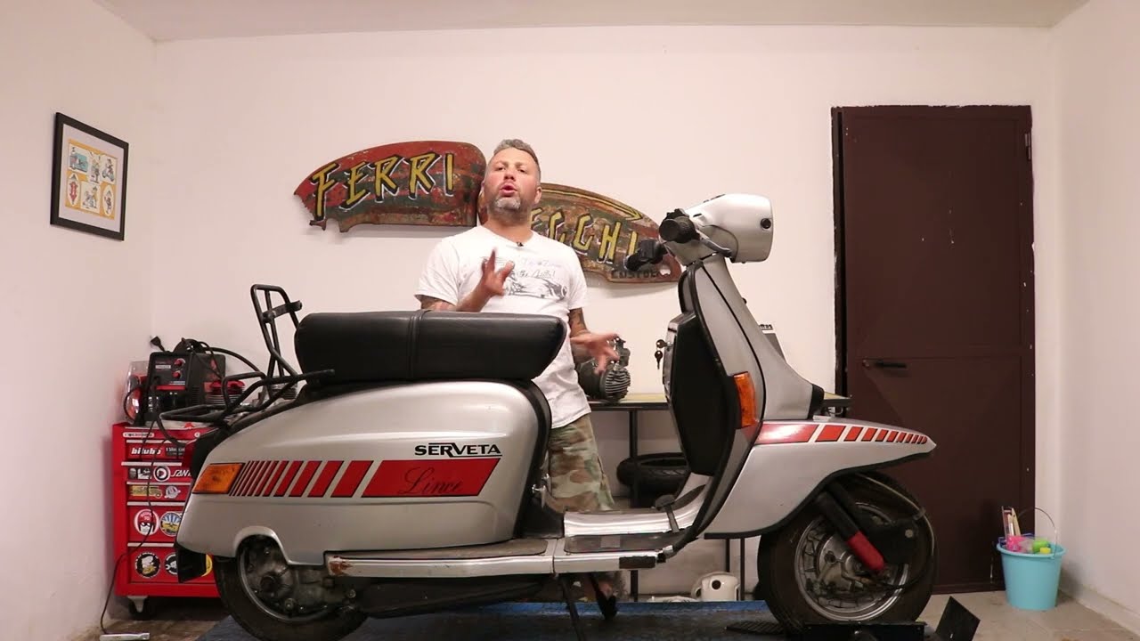 Time Machine! Lambretta Serveta Lince 125 - 0km!