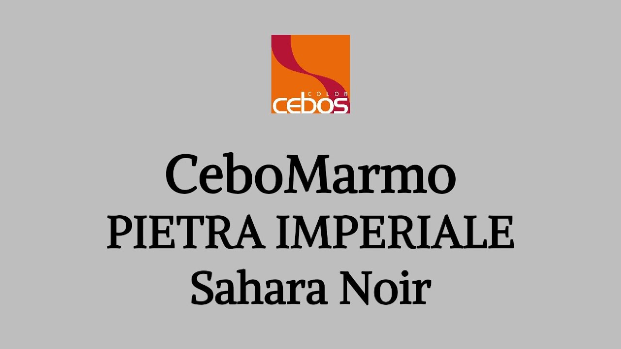CeboMarmo, PIETRA IMPERIALE Sahara Noir