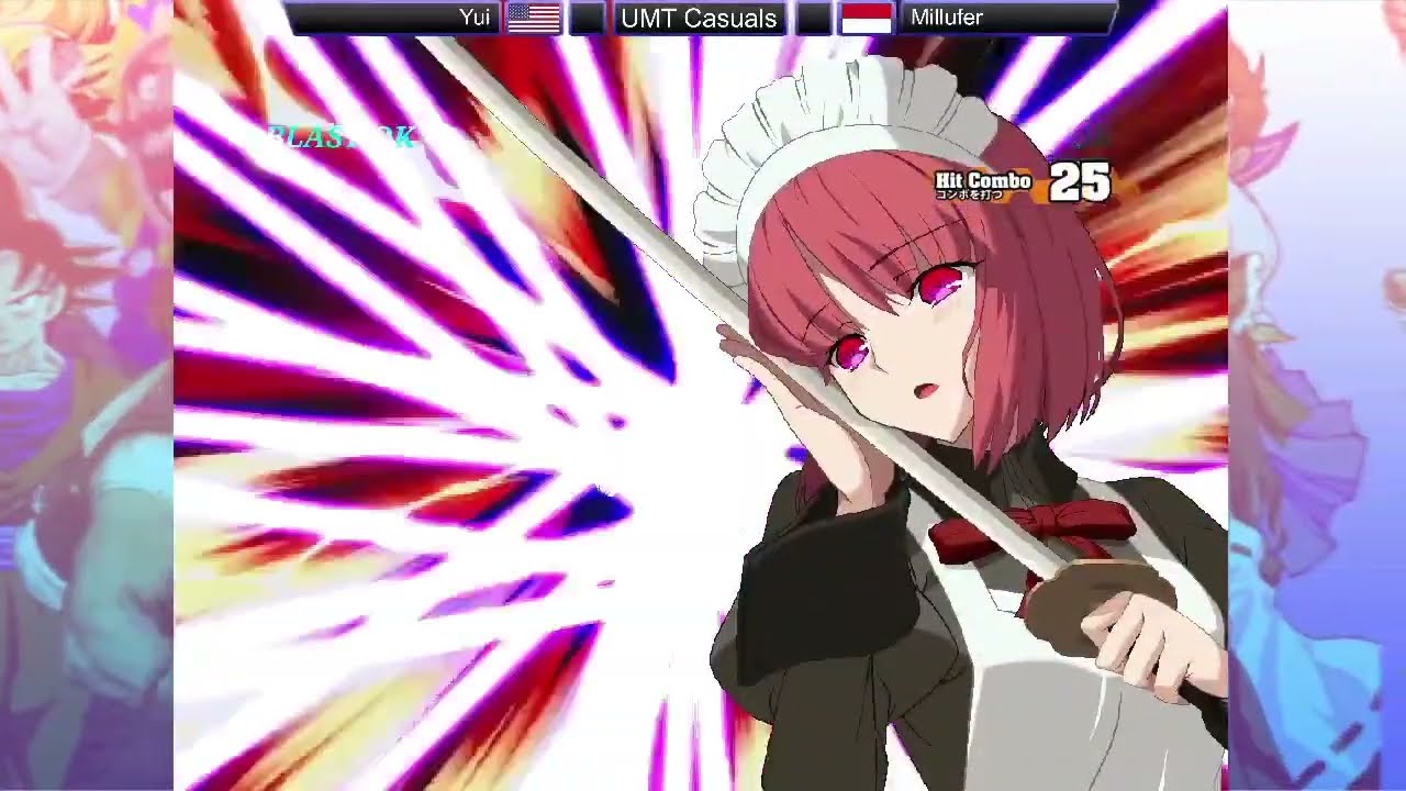UMT IKEMEN Casuals: Yui vs Millufer (w/ Commentary by RagingRowen) #MUGEN #IKEMEN