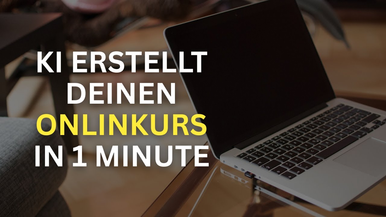 KI erstellt deinen Onlinekurs in 1 Minute - MentorTools Tutorial!