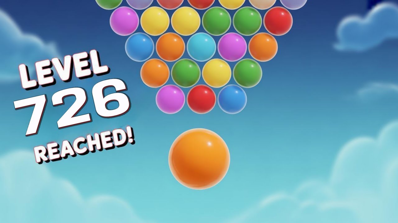 🔥 Bubble Shooter Classic Pop 🟢 Level 726&ndash; Step-by-Step Guide to Victory 🎯 Bubble Shooter Game Play