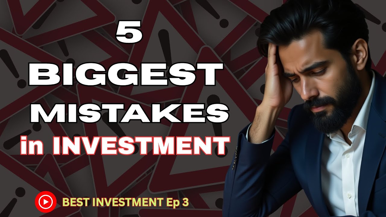5 MISTAKES IN INVESTMENT #personalfinance #financialfreedom #sipinvesting