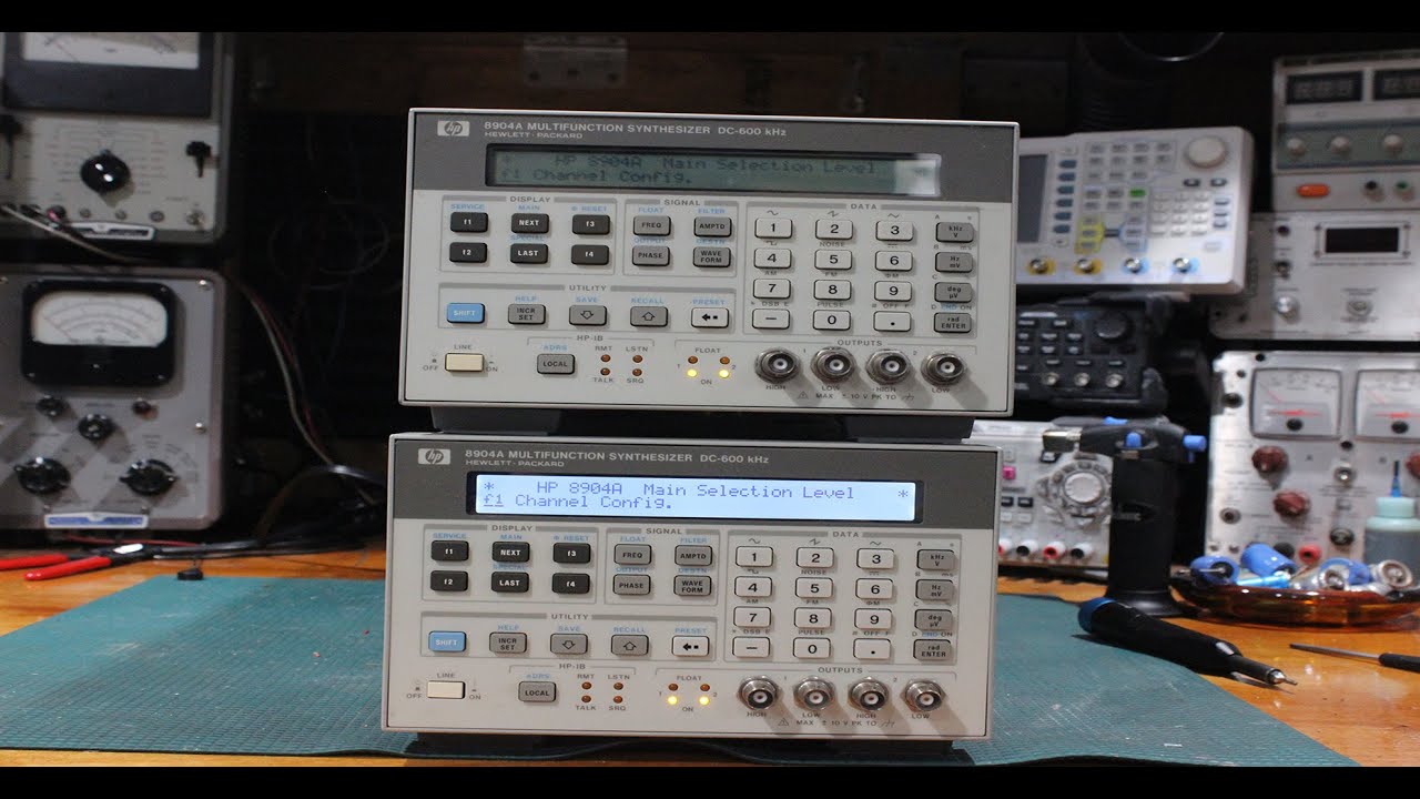 HP 8904 Display Replacement and Upgrade