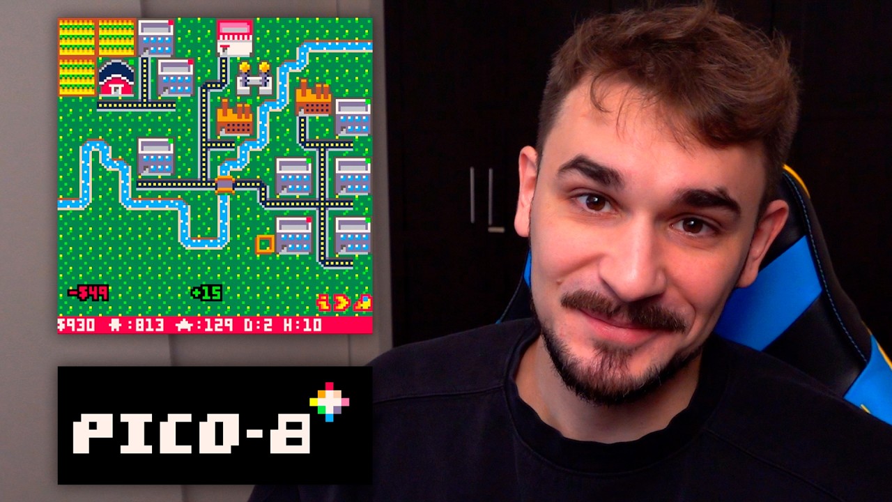 Сделал Градостроительный Симулятор на PICO8
