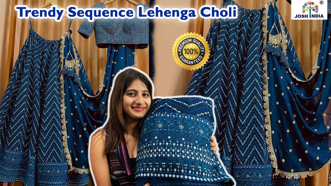 Wedding special lehenga choli | Diwali Shopping | Sequence work lehenga choli | Affordable Lehenga