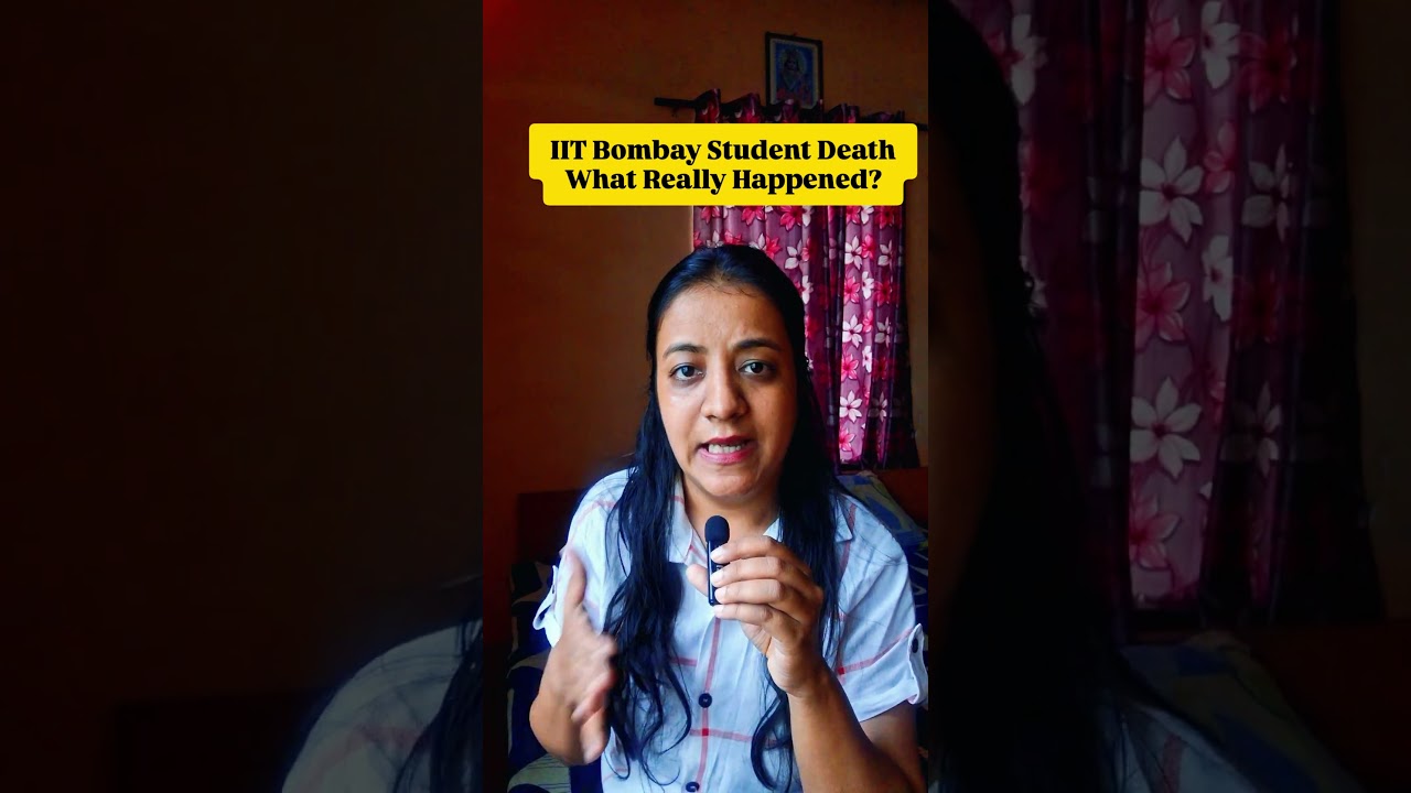 What should we learn from this case? #mentalhealth #fyp #iit #iim #studentdeath #foryou