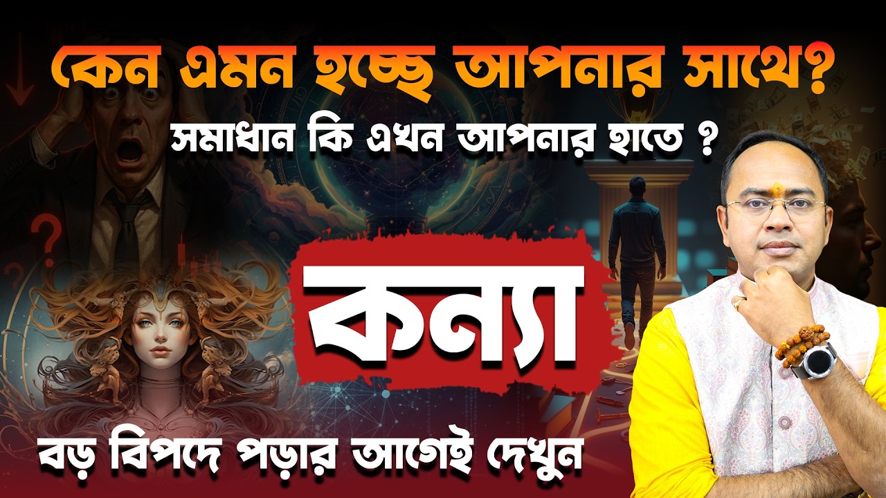 কন্যা রাশি ২০২৬: কোন কোন বিপদে সাবধান হতে হবে? ভাগ্য কি সঙ্গ দেবে না? | Virgo Horoscope 2026