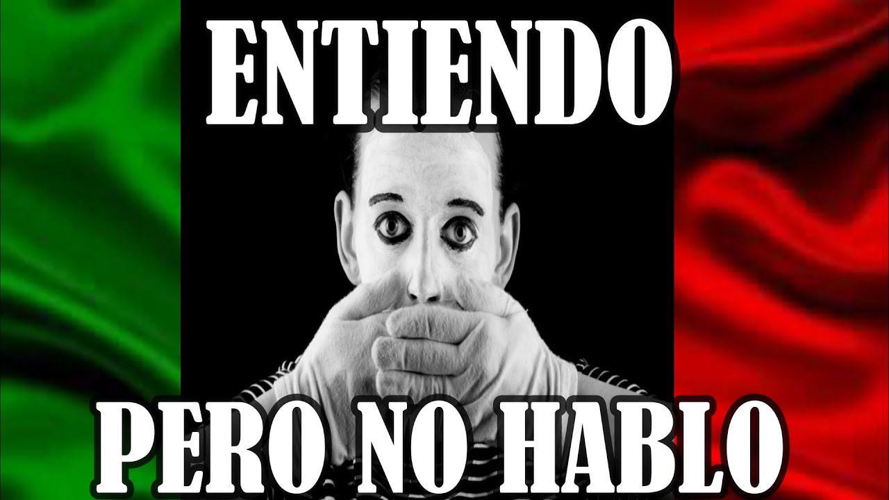 ENTIENDO PERO NO HABLO ITALIANO    ''CAPISCO MA NON PARLO''