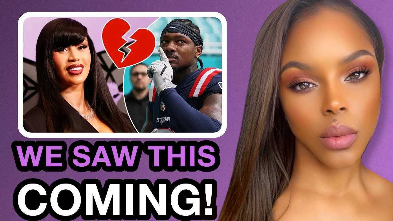 Cardi B DUMPS Stefon Diggs After Storming off In The Middle of Super Bowl!