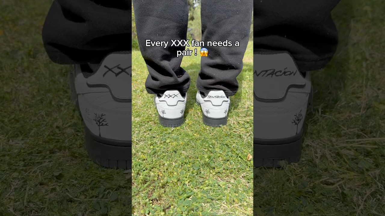 Every XXX fan needs a pair of! #xxxtentacion #sneakers #albumkicks
