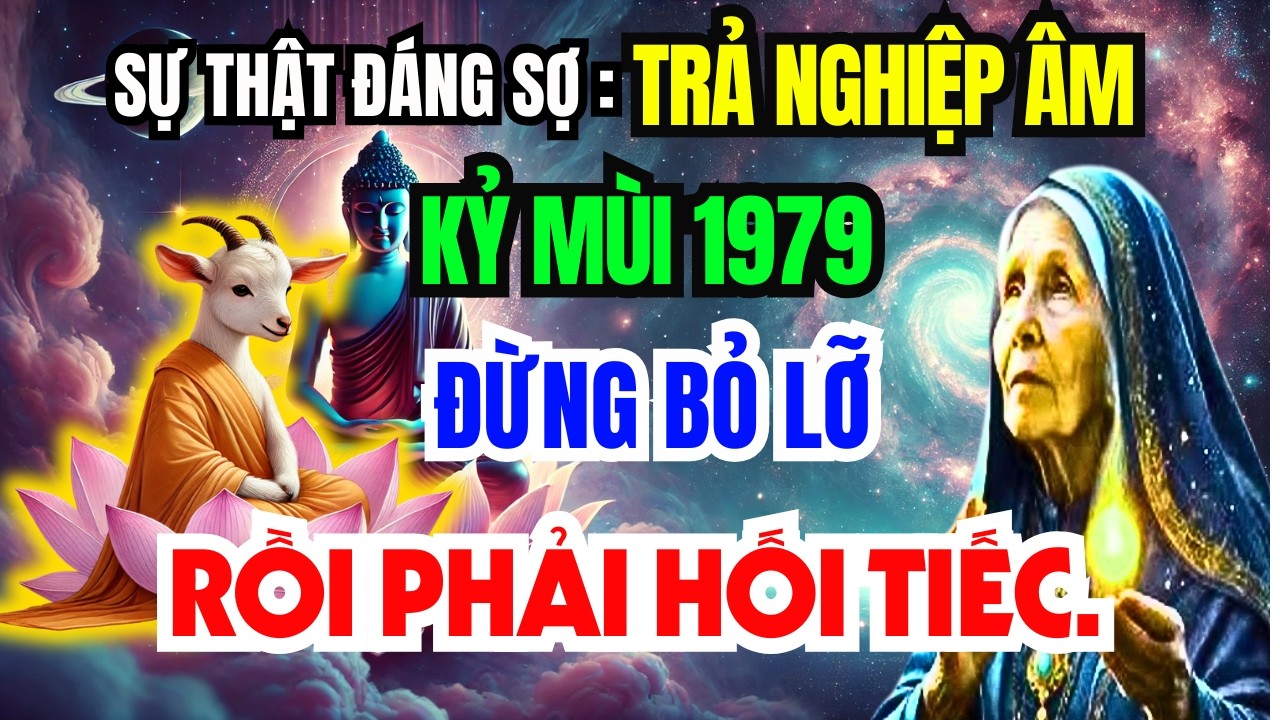 Sự Thật Đáng Sợ: Kỷ Mùi 1979 Tháng 1 ÂL Trả Nghiệp Âm, Bị Hại Ngầm Biết Muộn Hối Hận Cả Đời