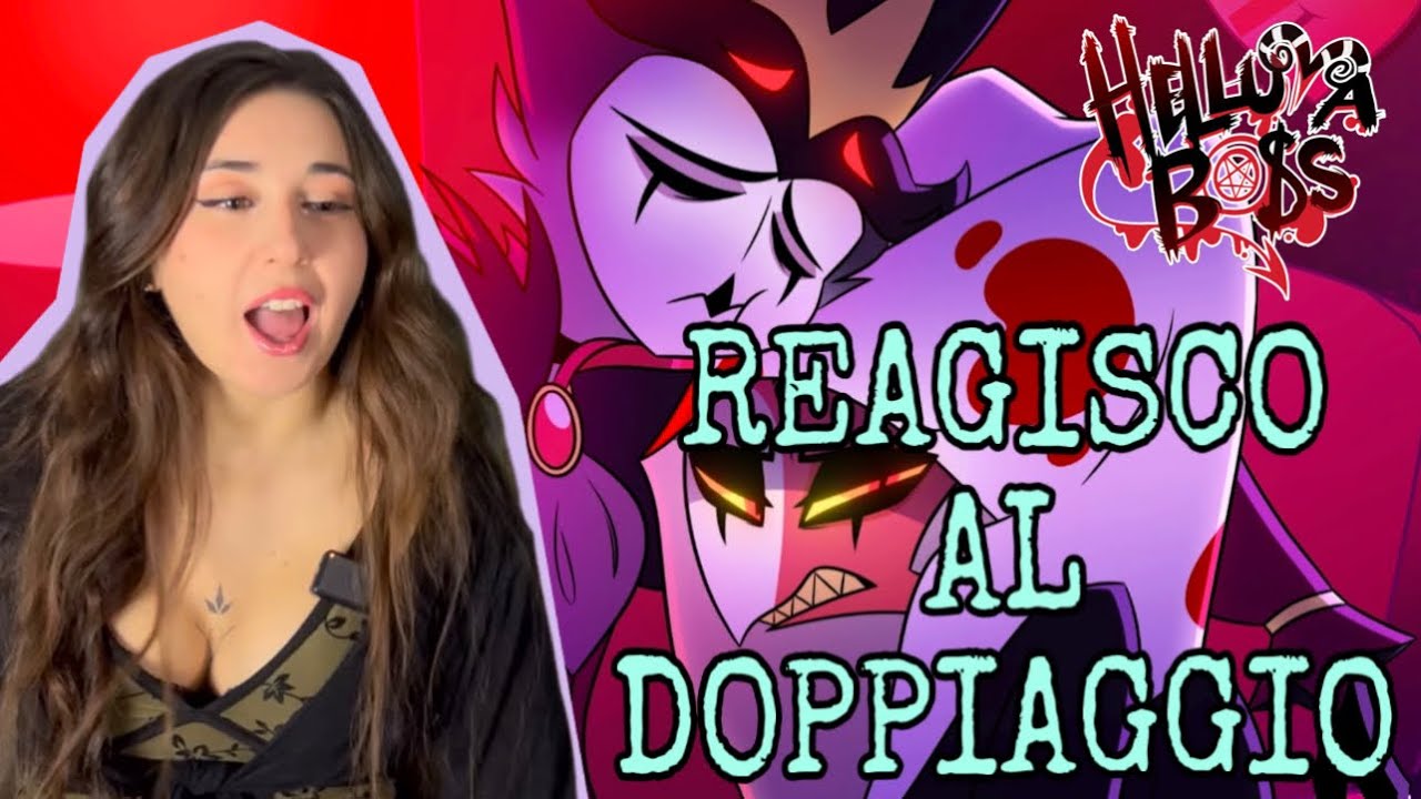 REAGISCO AL DOPPIAGGIO UFFICIALE DI HELLUVA BOSS! - Le scene più belle tra Stolas e Blitz