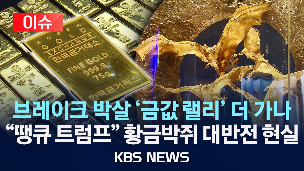 [이슈] 천장 뚫은 '금값' 앞으로 더 간다?/