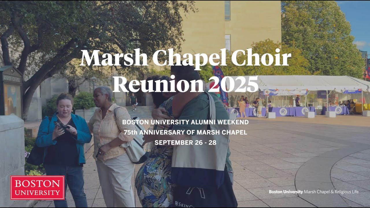 Marsh Chapel Choir Alumni Weekend Reunion 2025