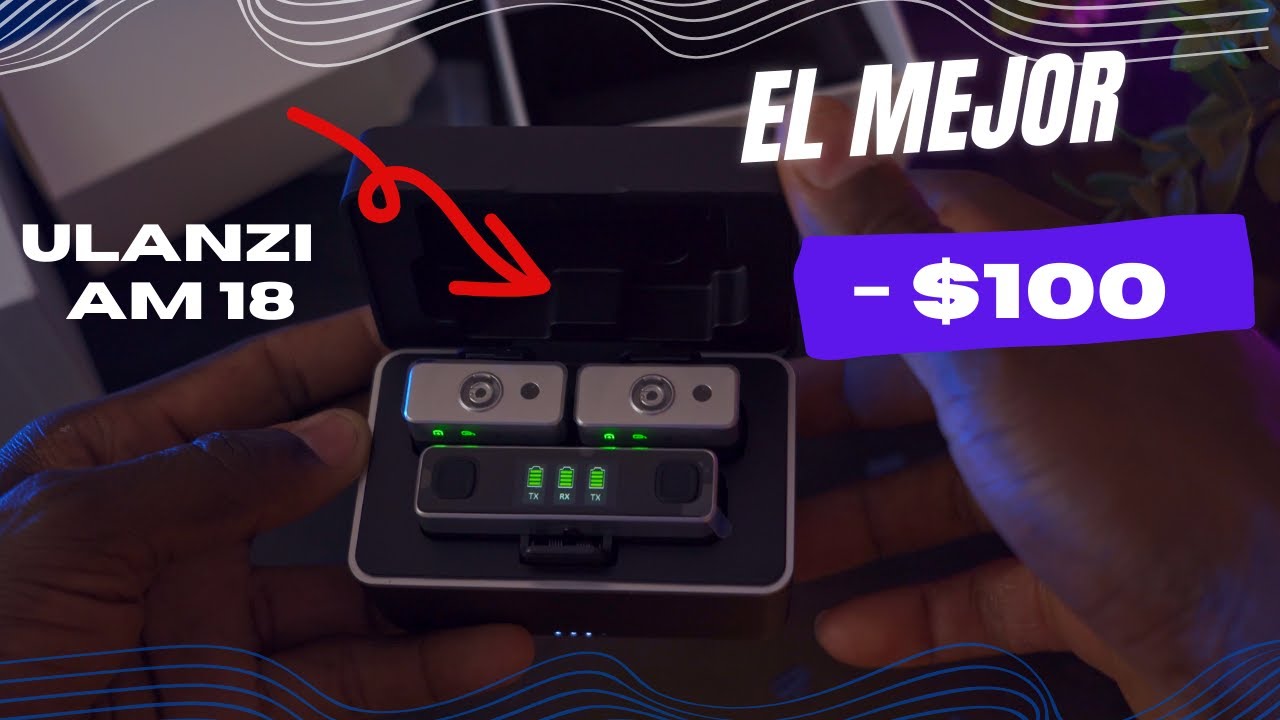 ULANZI AM18 El Mejor Microfono inalambrico barrato perfecto?