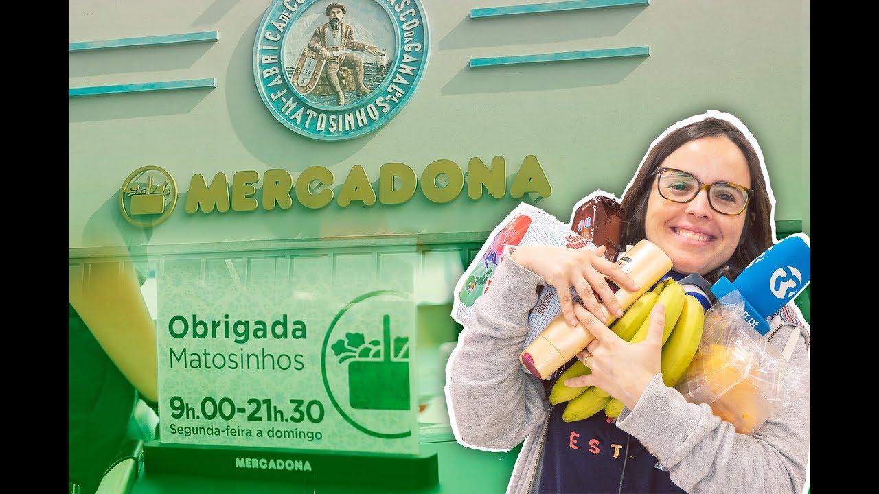 Joana Marques emocionada na abertura da Mercadona