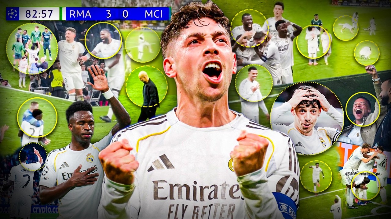 Lo que NO SE VIO de la HUMILLACIÓN del Real Madrid al Manchester City