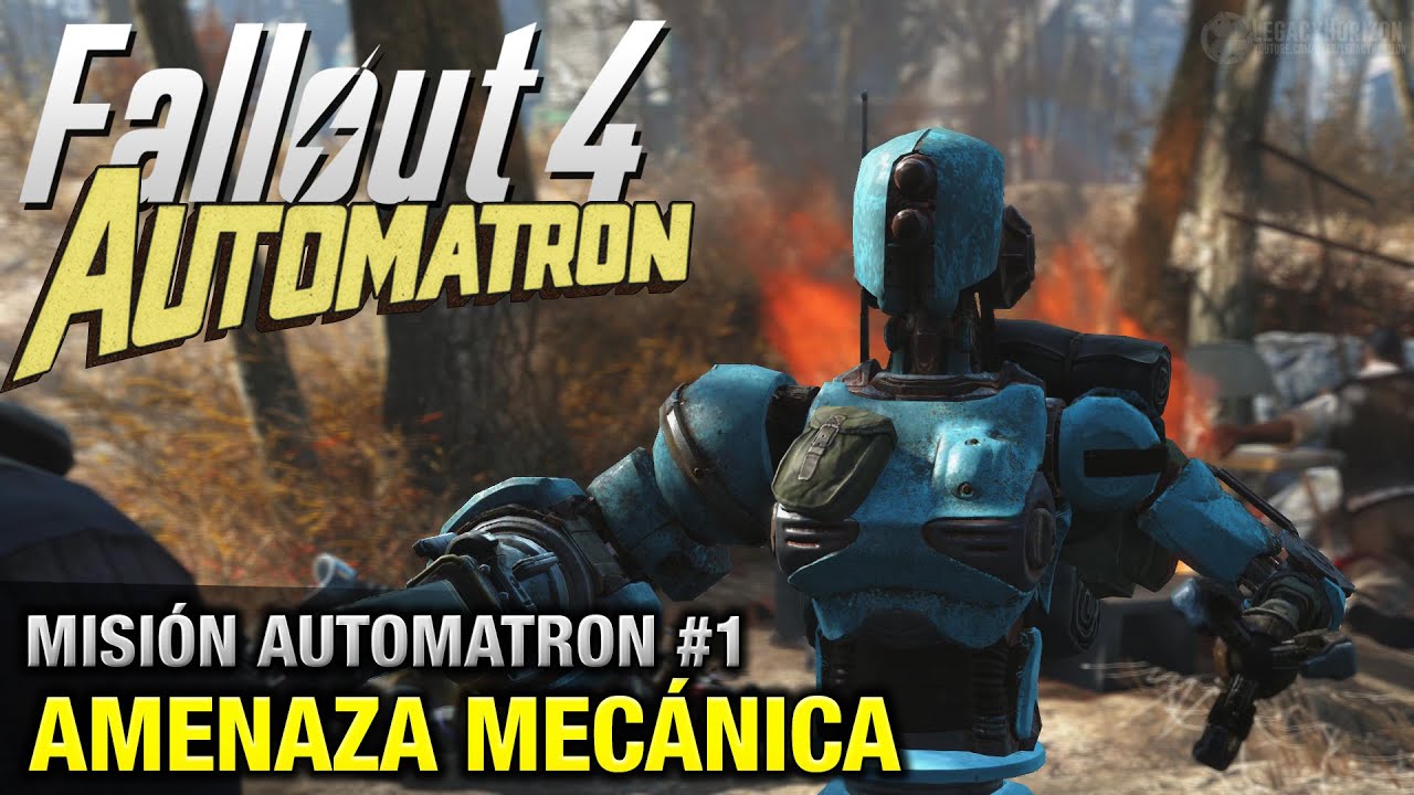 Fallout 4 Automatron - Misión  #1 - Amenaza Mecánica (1080p 60fps)