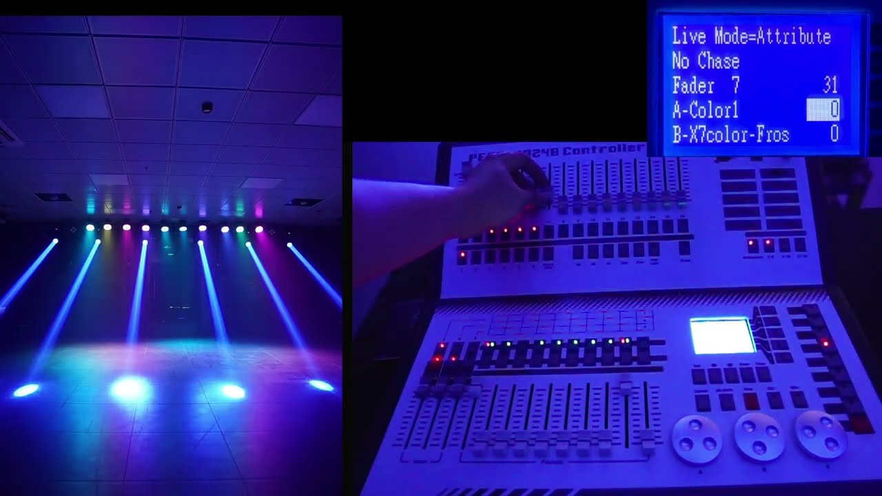 Giới thiệu các khu vực làm làm việc trên bàn 1024B DTE - DTE Lighting