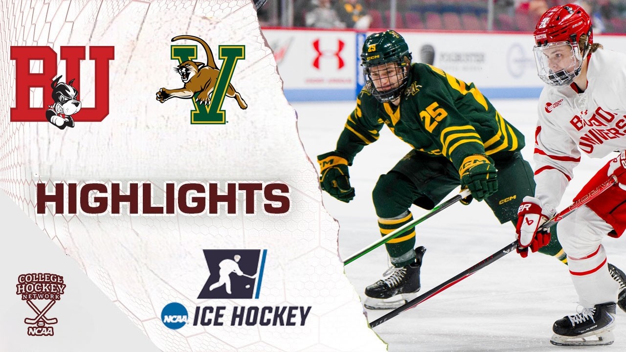 Boston University vs Vermont | NCAA College Hockey Highlights | March 11, 2026