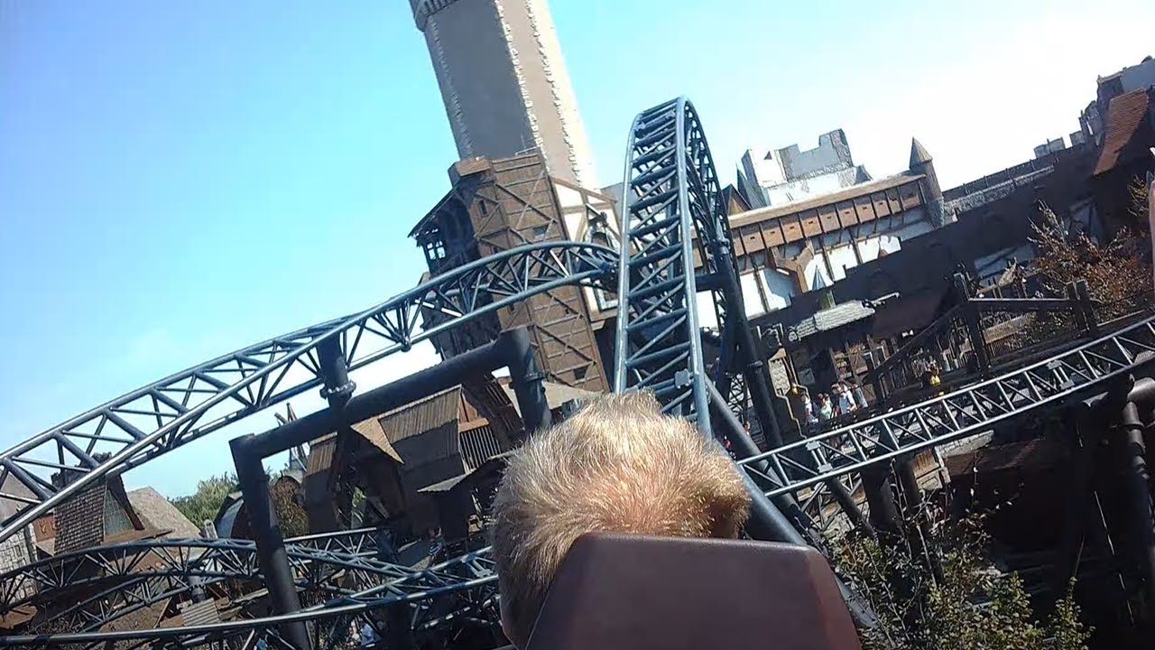 Taron - Phantasialand - Row 2 (4K HD POV) - September 2024