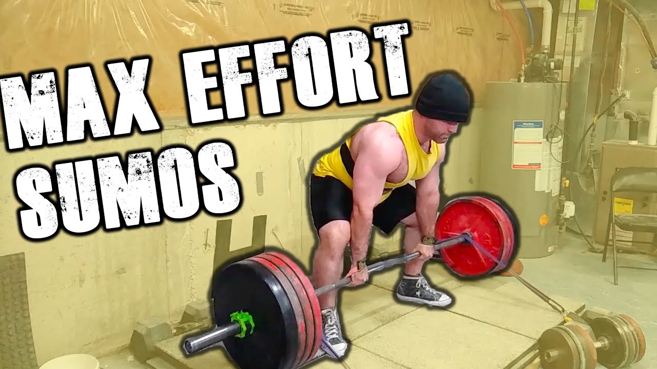 Max Effort Lower Sumo Deadlifts (Conjugate Method/Westside Barbell Workout Vlog)