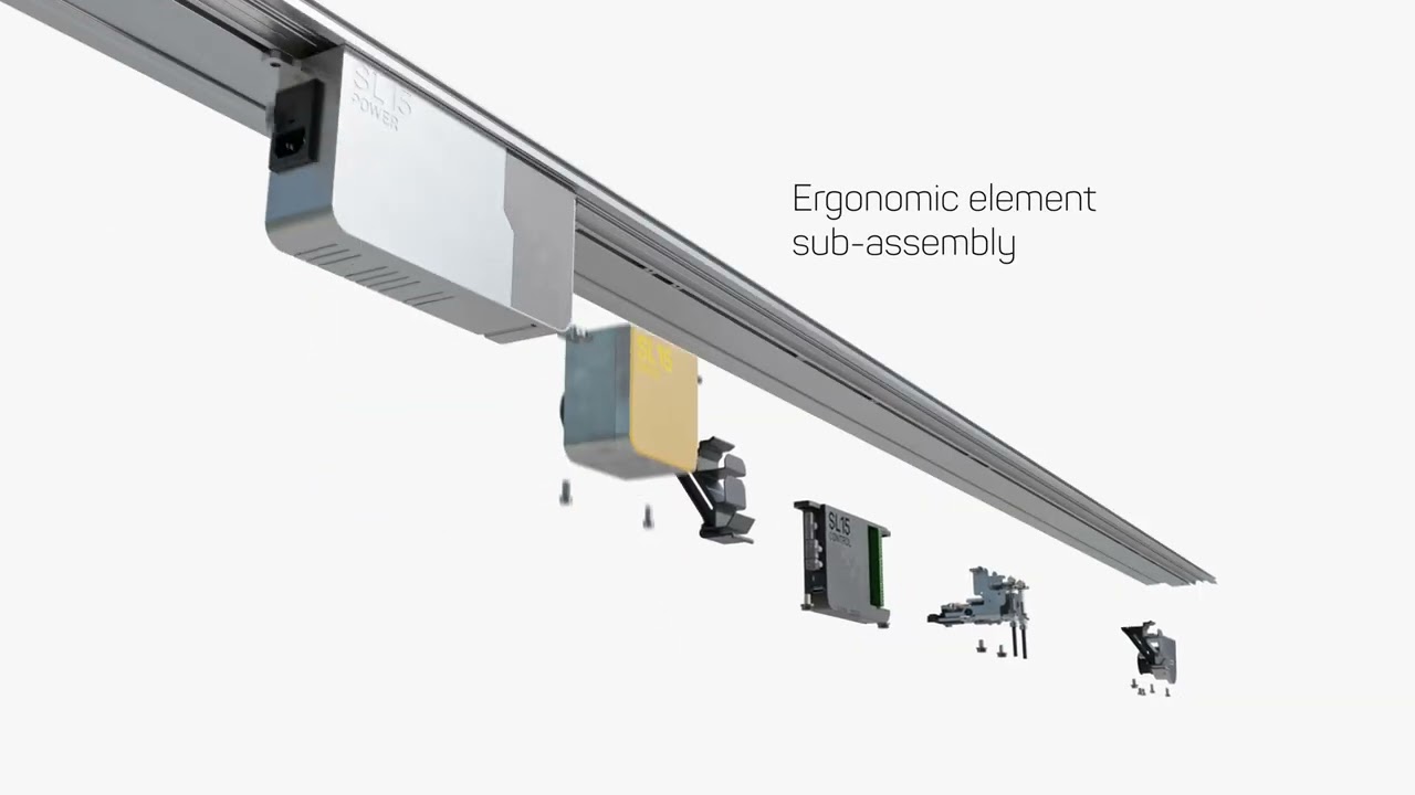 Remote Factory I Technical animation of GILGEN DOOR SYSTEMS Drive Unit SL15