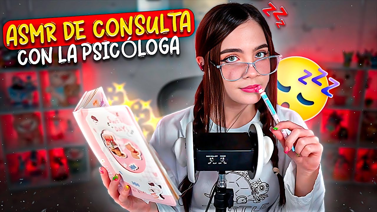 ASMR DE CONSULTA CON LA PSICOLOGA 😴 | Staryuuki