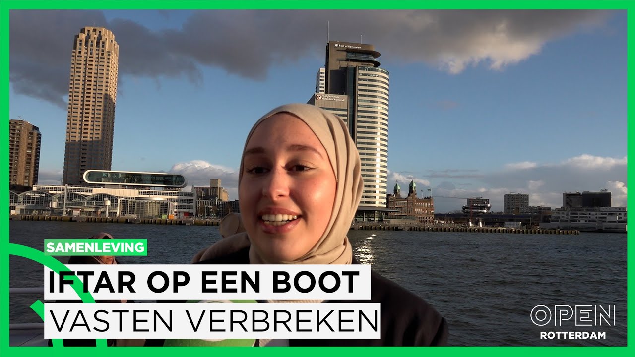 Vasten verbreken door Nieuwe Maas op iftarboot van stichting Openhaard | SAMENLEVING