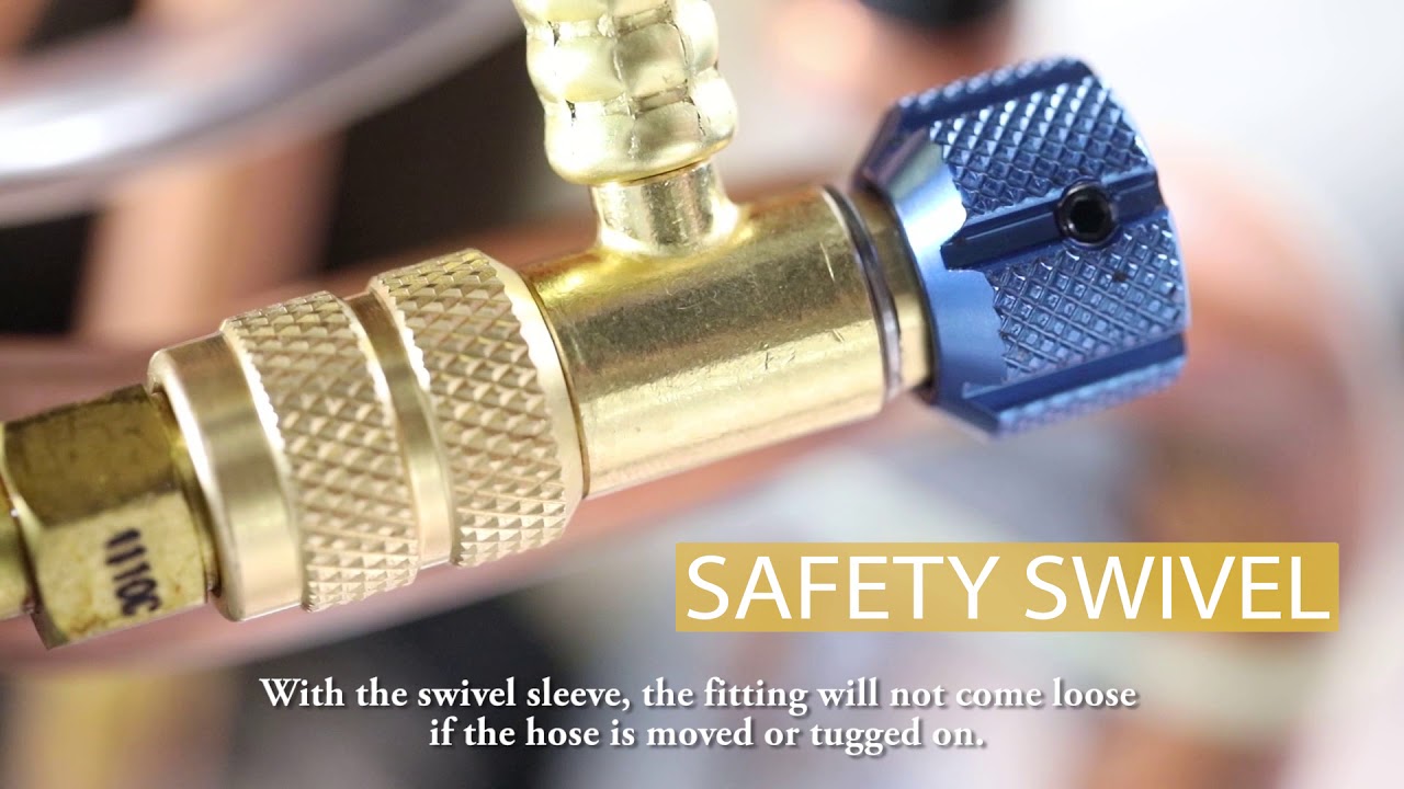Black Diamond Safe Seal Fitting for Refrigerant Hoses
