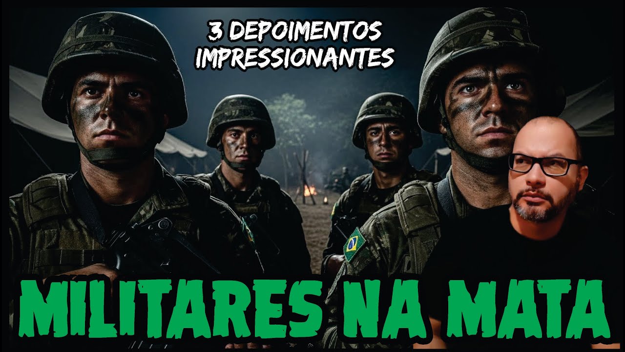 ESSES MILITARES ENFRENTARAM ESPÍRITOS E DEMÔNIOS EM MISSÕES NAS MATAS BRASILEIRAS E SOBREVIVERAM!